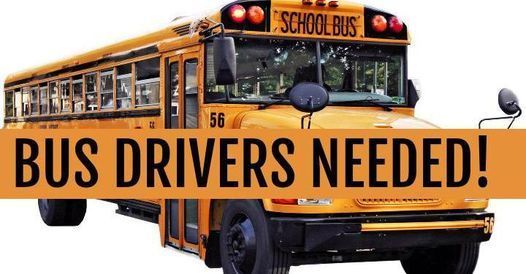 BUS DRIVER NEEDED BUS