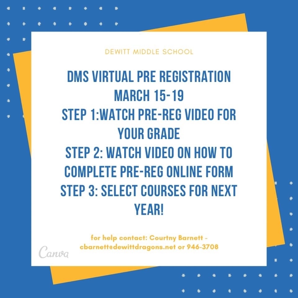 Registration info